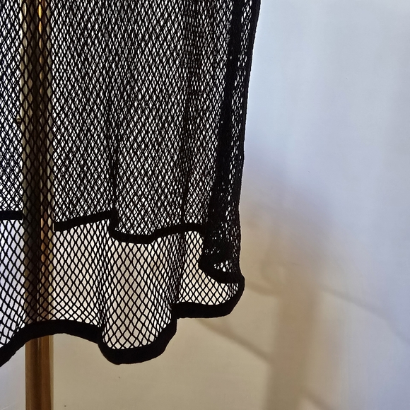 ZARA Long Fishnet Coverup Dress - Picture 7 of 14